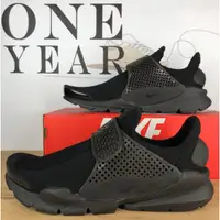 在飛比找蝦皮購物優惠-NIKE SOCK DART KJCRD 黑 全黑 黑魂 襪