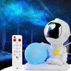 Star Projector Galaxy Light, Astronaut Galaxy Projector with Large Base, Moon...