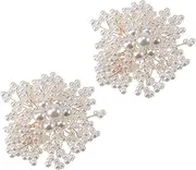 [CIMAXIC] Elegant Pearl Shoe Decor Accessories for DIY Ornaments for Flat Shoes Boots Sandals High Heels Durable Easy to Install for Daily Wear Special Events