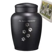 Metal Pet Urns for Dogs Cat Cremation Urn for Ashes Puppy Cremation Box normal