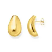THOMAS SABO Ear studs in drop shape gold