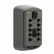 Kidde GE Key Safe 001193 Supra S6 2 Key Capacity Titanium Grey