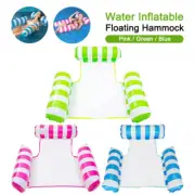 Inflatable Portable Floating Water Hammock Float Pool Bed Swimming Chair Toy