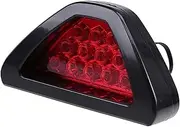 Third Brake Light Universal Brake Signal Lamp F1 Style Triangle Sporty 12LED Rear Fog Light Tail Third Brake Lamp DRL For Car Modified Accessories