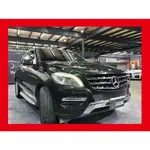 (163)2014年式 W166型 M-BENZ M-CLASS ML400 4MATIC 3.0 汽油 尊貴黑