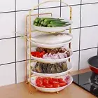 Dish Rack Multi-layer Dish Holder Multi-layer Dish Storage Rack with for Kitchen