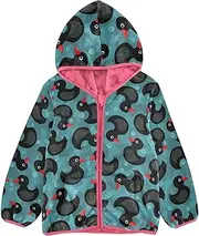 [Caihoyu] Sherpa Lined Toddler Hoodie Zip Sweatshirt Toddler Boys Jackets