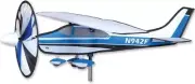 Airplane Wind Spinner-Whirligig Garden Stake- CIVILIAN-by Premier Kites #26309
