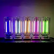 USB Touch Night Light (7Pcs/1Set), Touch Dimmable Led Filament, with Multi-Color Ambient Lights for Bedroom,Bathroom,Hallway,Car
