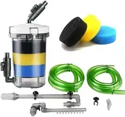 Aquarium External Canister Filter Aqua Fish Water Tank Sponge Pond 400L/H
