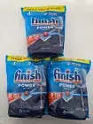 3 x Finish Powerball Dishwashing Tablets Power All In One 110 Tabs 330 Total NEW