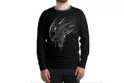 Alien Unisex Adult Xenomorph Sweatshirt (Black) (XL)
