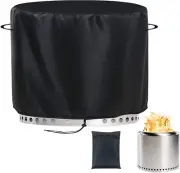 Fire Pit Cover for Solo Stove Yukon: 27" D x 18" H Outdoor Round Firepit