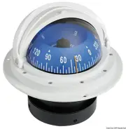 RIVIERA Boat Marine High Speed Compass 4" 100mm White/Blue Front compass card