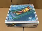 Vintage 1999 Intex Wet Set Dazzler Inflatable Pool Lounge Float Rainbow #58804