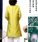Chinese Womens Qipao Embroidery A-Line Ethnic Cheongsam Evening Gown Coat Jacket