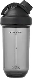 LIV PLUS ABF942BLK ROUND BLACK SHAKER BOTTLE 830ml LOCK & LOCK