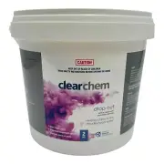 Granular Flocculent ClearChem Drop Out Floc Clear Cloudy Water Clarifier 2kg Tub