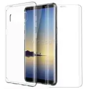 Heavy-Duty Premium Real TPU Case Screen Protector f Samsung Galaxy Note 8 N950U