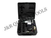 1/2" DRIVE AIR IMPACT WRENCH WITH 10 1/2" DR SOCKETS 1 EXTENSION BAR AIR TOOL
