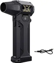 2025 Upgraded 130000rpm Electric Air Dusters, Car Dryer Air Blower, Battery Capacity 8000 mAh Rechargeable Cordless High Power Air Dusters
