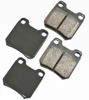 Disc Brake Pad Set Rear Akebono EUR811 Fits Saab 9-5 1999 (for: Saab)