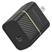 OtterBox 30W USB-C Fast Charge Wall Charger (Black Shimmer)