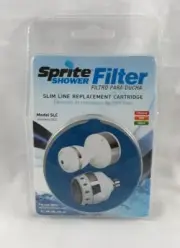 Sprite Shower Filter Slim Line Replacement Cartridge SLC with Chlorgon