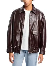 MM6 Maison Margiela Burgundy Sports Jacket