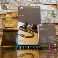 在飛比找樂天市場購物網優惠-現貨可分期 贈收納袋 Sennheiser IE200 入耳