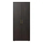 European Cabinetry Classic Nordic Ash Square Brass Stockholm Storage Cupboard