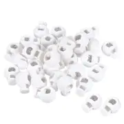 Cord Locks, 100 Pack Ball Spring Toggle Stopper for Drawstring Bag Shoelaces,...