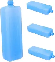 4Pcs Reusable Ice Storage Packs for Freezer Long Lasting Cooling Box for Air Coolers Portable and Energy Efficient Design Quiet Operation for Home and Travel