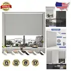Safe Cordless Honeycomb Window Shades - 20" W x 64" H - Noise-Reducing Blinds
