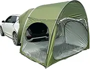 Outdoor Camping Car Tent Self-Driving Camping Sunshade SUV Rear Quick-Opening Tent Green Arch Car Tent
