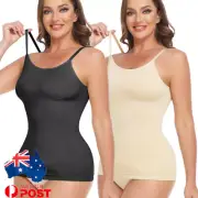 Shapewear Camisole Tank Tops Women Tummy Control Vest Cami Slimming Body Shaper