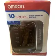NEW Omron Series 10 Upper Arm Blood Pressure Monitor+Comfit Cuff White-Black