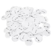 100x Button Making Supplies Souvenirs DIY Crafts Arts Supplies Button Parts
