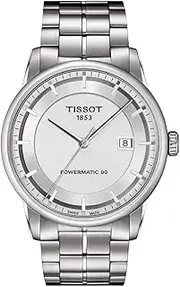 [Tissot] Men's TIST0864071103100 Luxury Analog Display Swiss Automatic Silver Watch
