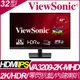 【箱損全新品】ViewSonic VA3209-2K-MHD 窄邊美型螢幕(32型/2K/HDMI/喇叭/IPS)