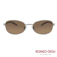在飛比找momo購物網優惠-【Romeo Gigli】義大利潮流復古款眼鏡(咖啡-RG1