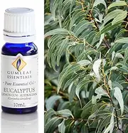 Gumleaf Essentials Eucalyptus Lemon Gum Essential Oil - 10ml, Cruelty Free & Vegan, 100% Pure & Natural