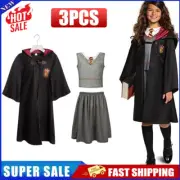 Girsl Harry Potter Cosplay Hermione Granger Gryffindor Uniform Costume Halloween