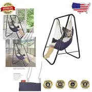 Space-Saving Hammock Chair Stand with Easy Assembly - Perfect for Indoor Comfort