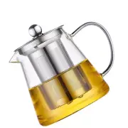 Clear Teapot Serving Teapot Glass Kettle Pot Tea Infuser Crystal Tea Set