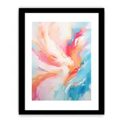 Abstract Multicolor Framed Art Framed print Art Poster