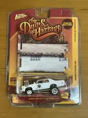 2008 Johnny Lightning The Dukes of Hazard Roscoe's Patrol Car Police Edge Issue