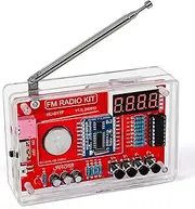 USB and Battery Power Supply Modes FM Radio Assembly Kit Circuit Board Making Microcontroller for DIY Electronic