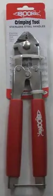 Boone 06001 10" Heavy Duty Crimping Tool Stainless Steel Handle