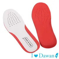 在飛比找momo購物網優惠-【IDAWAN 愛台灣】拼色真皮吸汗高品質運動鞋墊(2對入)